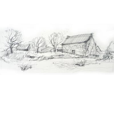 Draw Simple Landscape Picture