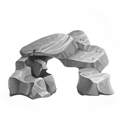 Draw Stone Formation Picture