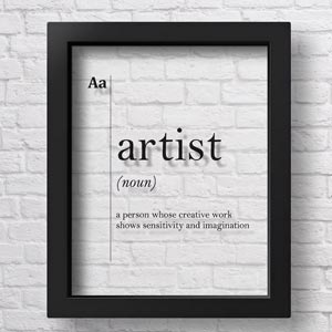 Picture Artist Definition Frame
