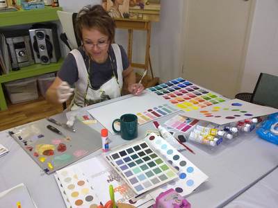 Colour Mixing Class, Ena Korol