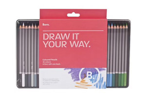 Picture Born Coloured Pencils