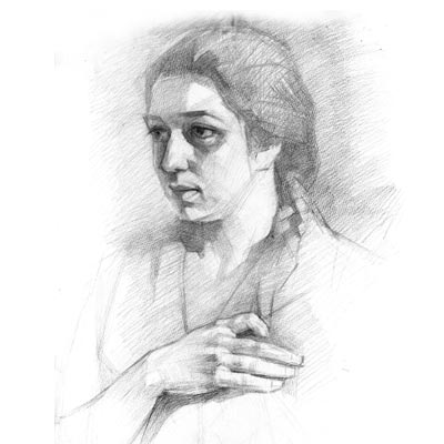 Draw a Portrait of a Women Picture