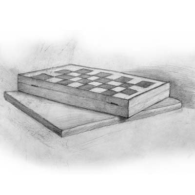 Draw a Checker Board Picture