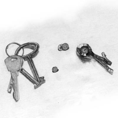 Draw Your Car Keys Picture