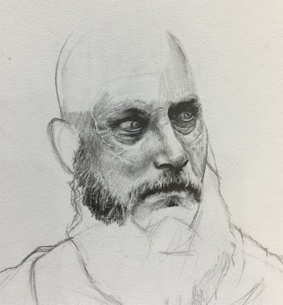 Niall O'Donell Portrait Study