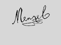 Signature Adolph Menzel