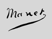 Signature Edouard Manet