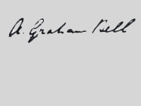 Signature Graham Bell