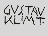 Signature Gustav Klimt