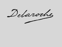 Signature Paul Delaroche