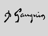 Signature Paul Gauguin