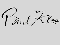 Signature Paul Klee