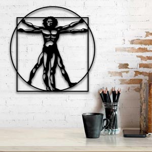 Picture Vitruvian Man Wall Art