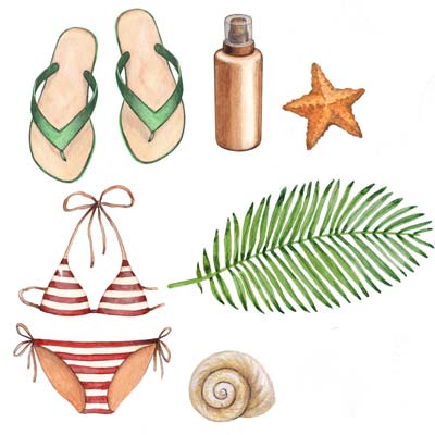 Paint more Beach items Picture