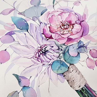 Paint Peonies Picture